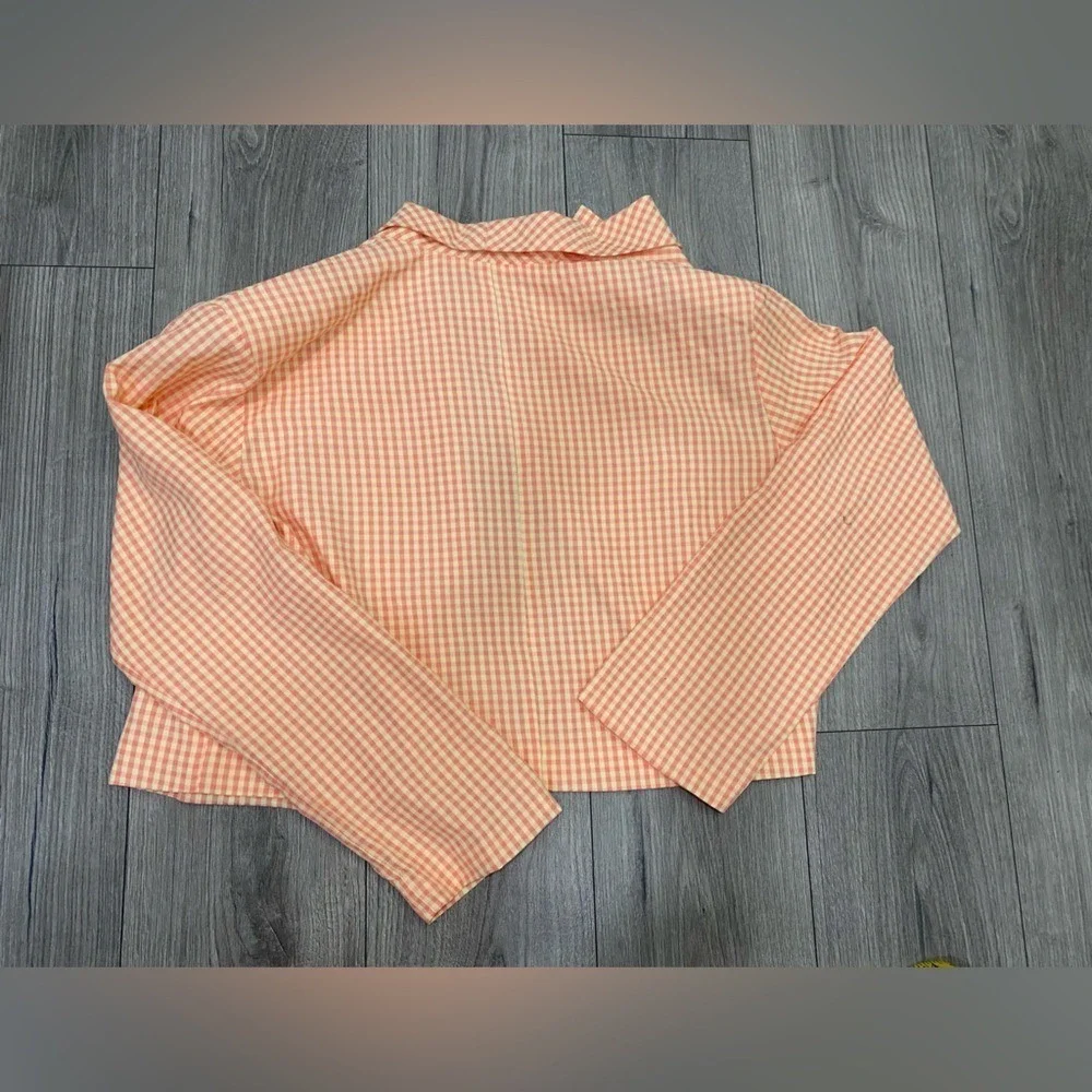Free People The Ragged Priest‎ Gingham Suit NWT SZ XL